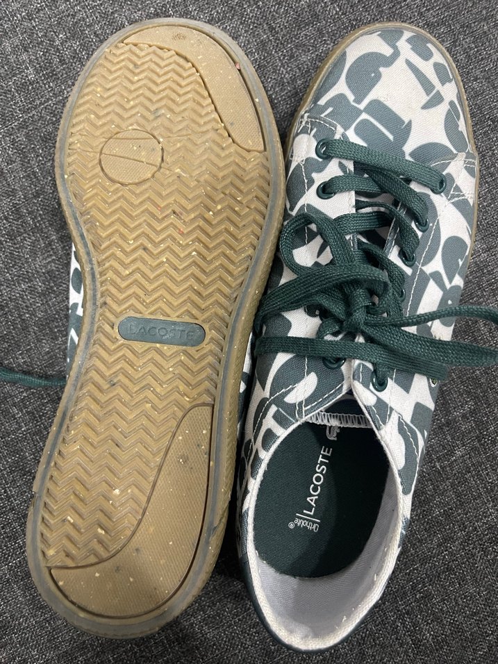 Yeşil Yılan Desenli Bağcıklı Kadın Spor Ayakkabı - Görsel 5