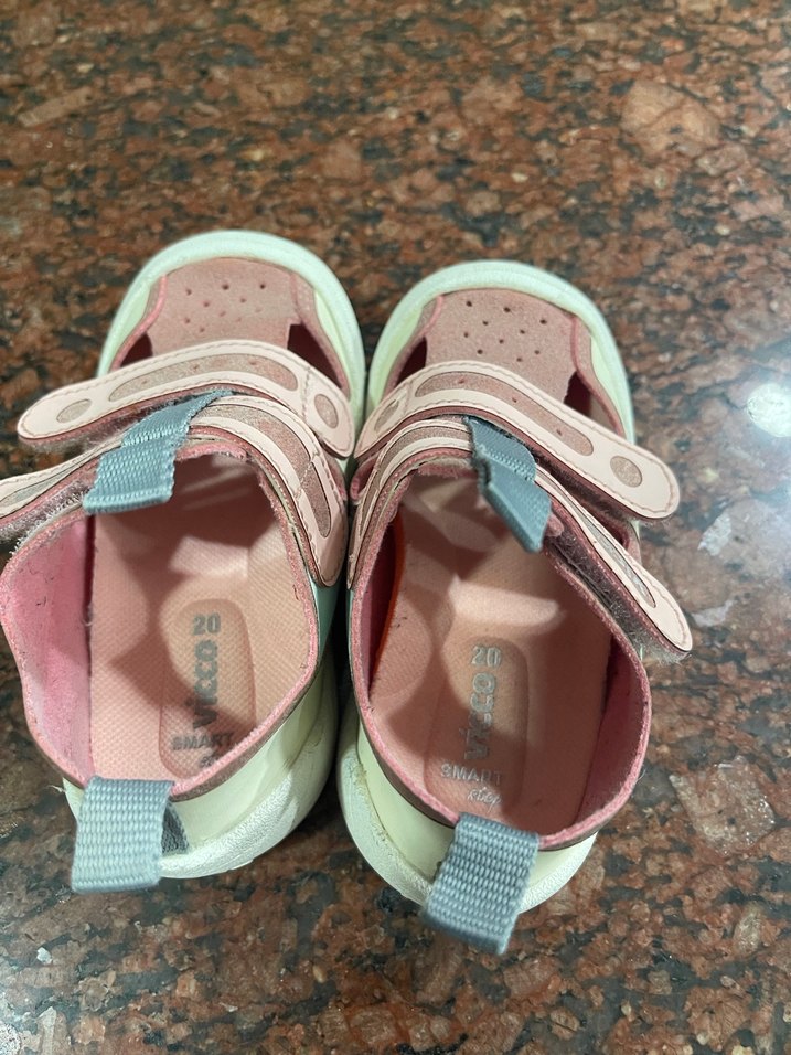 Kız Bebek İlk Adım Ayakkabısı Pastel Pembe - Görsel 2