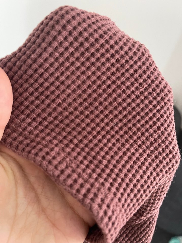 Erkek Çocuk Düğmeli Kahverengi Triko Pantolon - Görsel 4