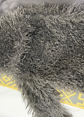 Gri Kürklü Bohem Kadın Kürk Ceket - Görsel 2