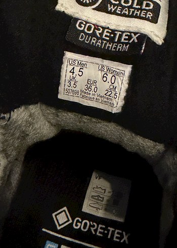 35 Beden kahverengi Renk Vans Gore-Tex Kahverengi