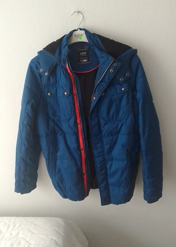 Erkek Çocuk Lacivert Düğmeli Mont - Görsel 4