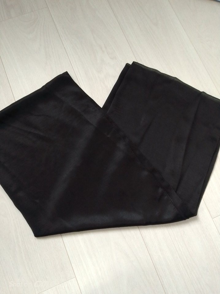 Uzun Siyah Gotik Kadın Abiye Elbise - Görsel 5