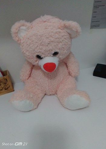 Diğer Pastel Pembe Peluş Ayıcık Oyuncak