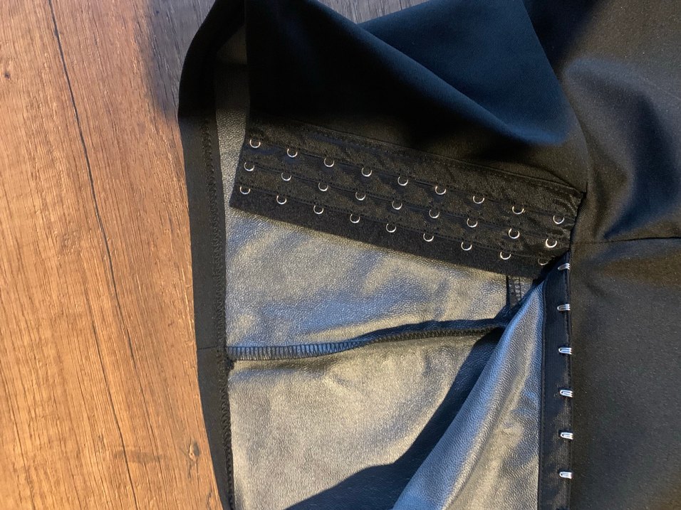 Siyah termal zayıflama korsesi - Görsel 4