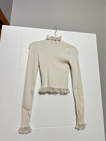 ZARA dantelli ,Bluz ince kazak, bluz
