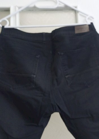 34 Beden siyah Renk Siyah erkek ince yazlık Kot Pantolon