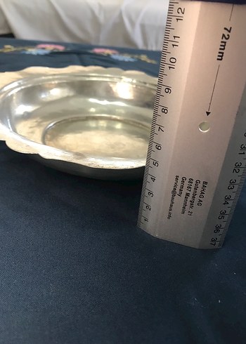 Antika Mertebani ( Kalaylı Bakır Yemek Tabağı) - Görsel 13