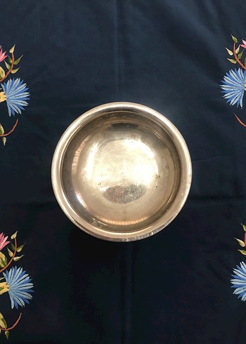 Pirinç Metal Kase,Gülsuyuluk ve Tepsi Takımı - Görsel 7