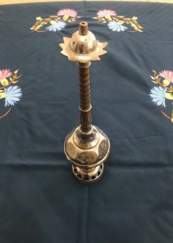 Pirinç Metal Kase,Gülsuyuluk ve Tepsi Takımı - Görsel 5