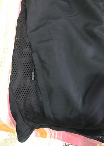 Erkek Siyah Kapüşonlu Koşu Rüzgarlığı Yelek - Görsel 4