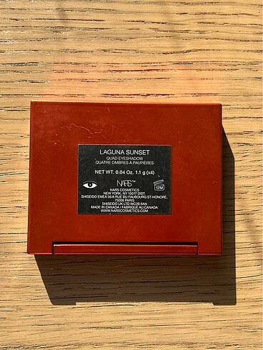 Beden NARS Laguna palette