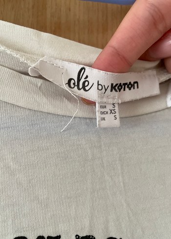 m Beden Baskılı Beyaz tişört