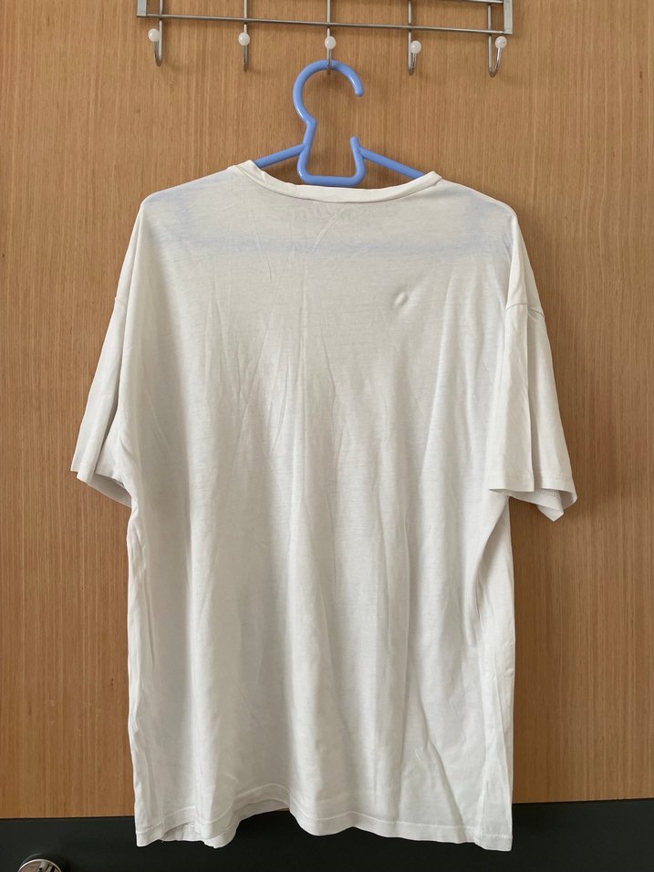 Baskılı Beyaz tişört - Görsel 2