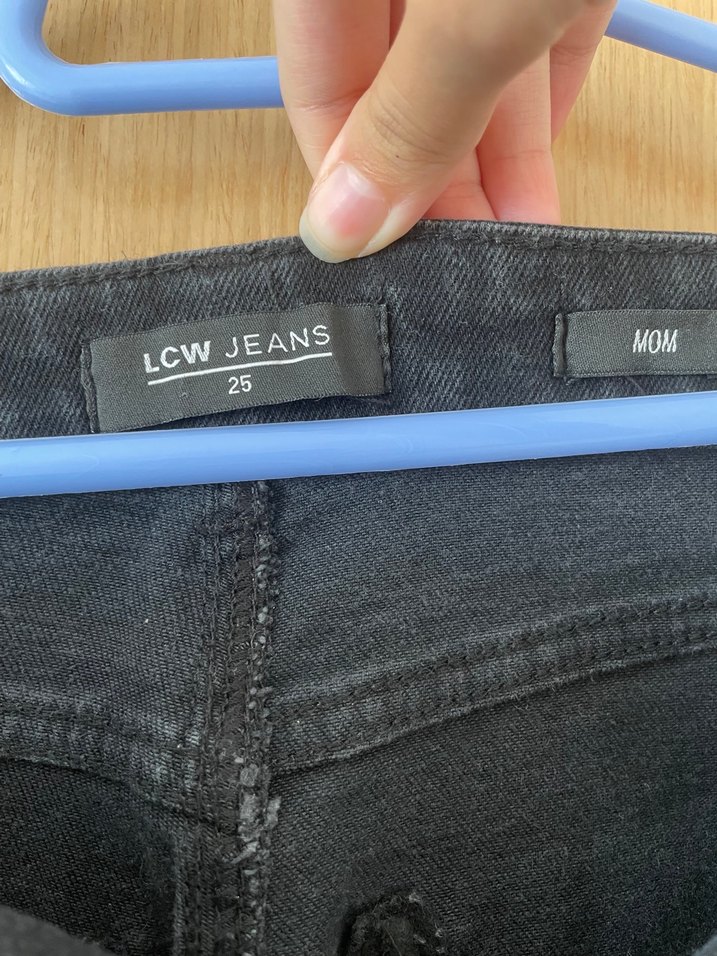 Siyah kot pantolon dar biraz - Görsel 3