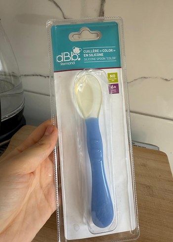 Diğer Mavi Silikon Bebek Kaşığı 6 Ay+
