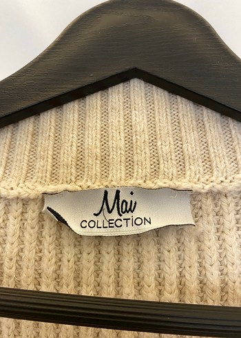 Dilvin MAİ COLLECTION Bej Kadın Örgü Yün Hırka