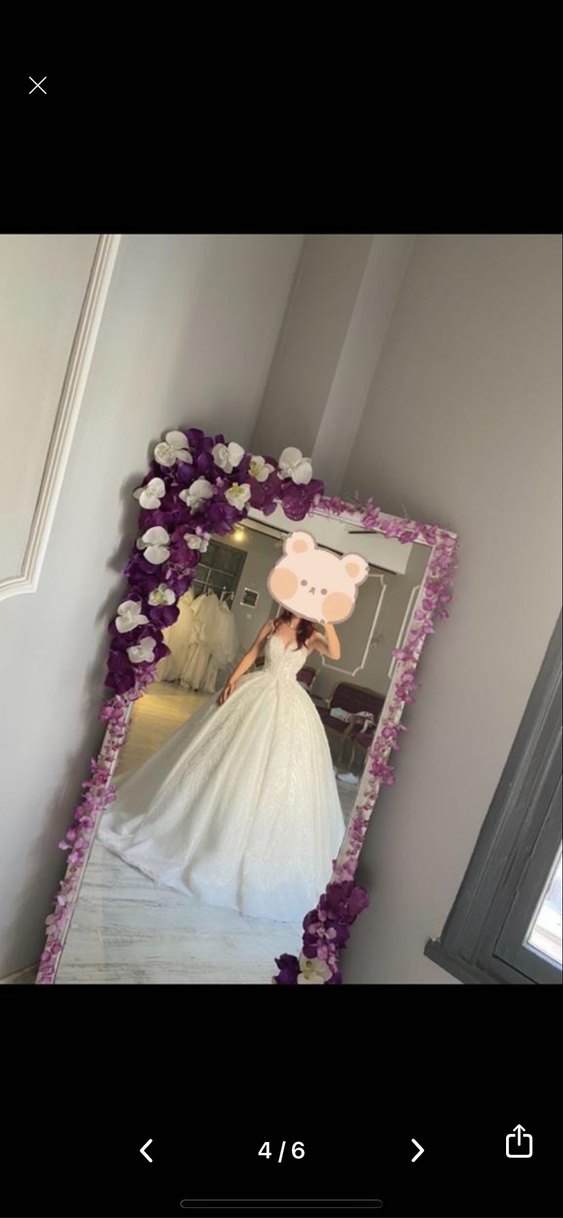 Klasik Straplez Prenses Gelinlik - Görsel 4