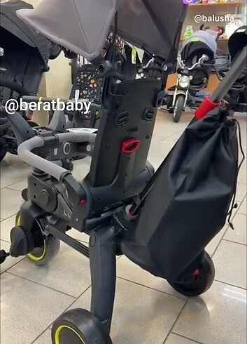 15-36 kg Beden gri Renk Sıfır doona muadili çocuk bisikleti katlanır ebeveyn kontrollü