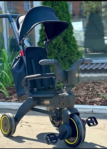 Sıfır doona muadili çocuk bisikleti katlanır ebeveyn kontrollü 