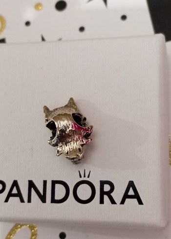  Beden Pandora Altın Renk Kurt Figürlü Charm