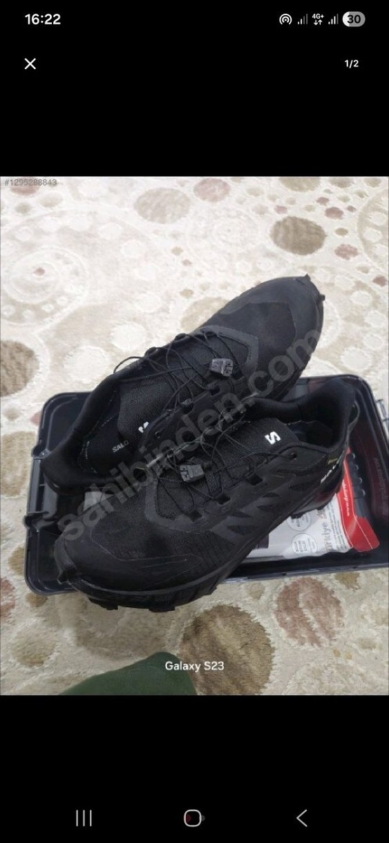 Salomon Siyah Erkek Spor Outdoor Ayakkabı - Görsel 2