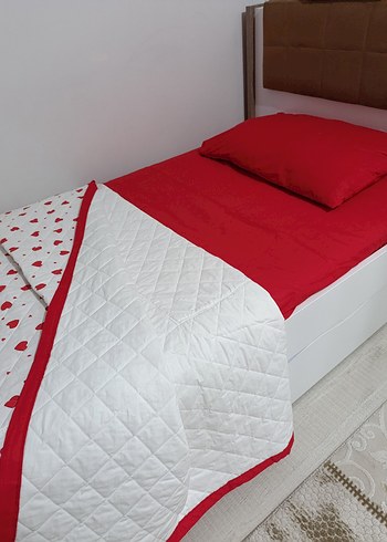 Kırmızı Kalp Desenli sürpriz pike
TEK KİŞİLİK - Görsel 7