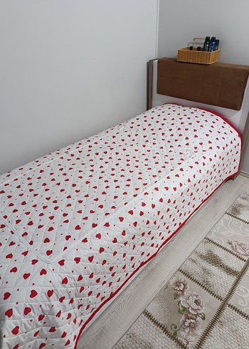 Kırmızı Kalp Desenli sürpriz pike
TEK KİŞİLİK - Görsel 9