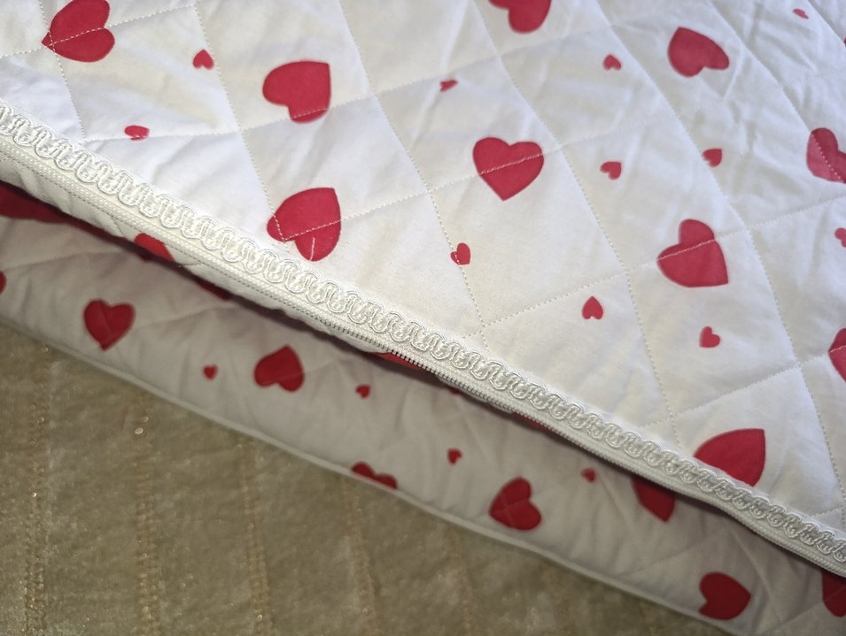 Kırmızı Kalp Desenli sürpriz pike
TEK KİŞİLİK - Görsel 5