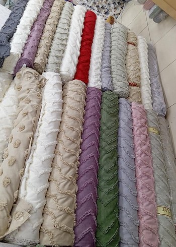 Bohem Çok Renkli Desenli kumaş - Görsel 2