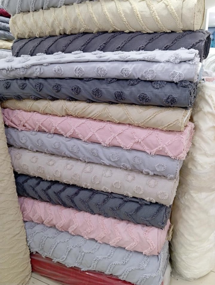 Bohem Çok Renkli Desenli kumaş - Görsel 3