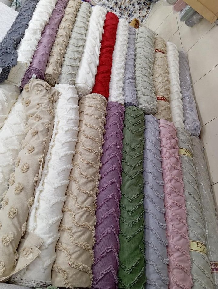 Bohem Çok Renkli Desenli kumaş - Görsel 2