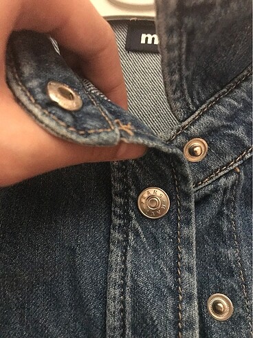 Mavi Jeans Mavi jeans kadın kot ceket gömlek