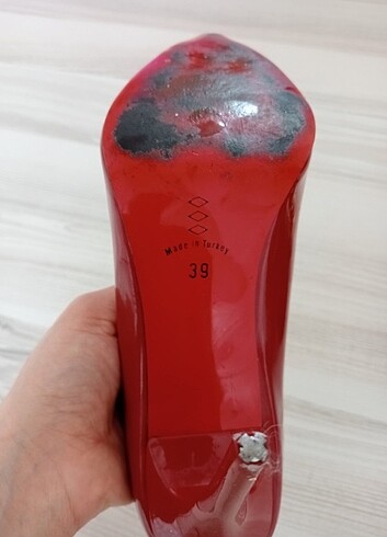 39 Beden abiye ayakkabı 