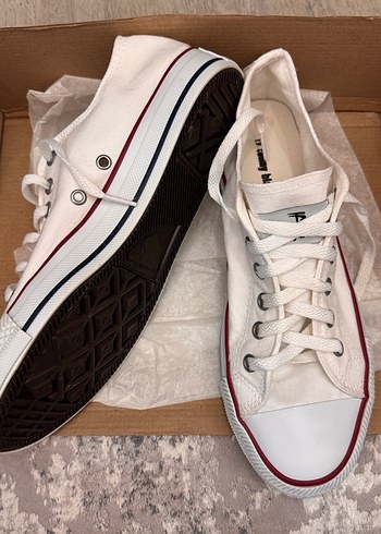 43 Beden Erkek Beyaz Günlük Sneakers