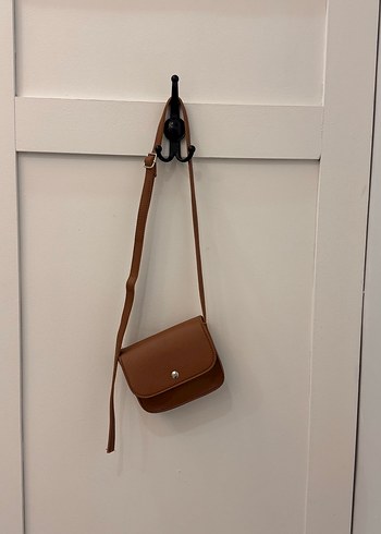 Kahverengi Deri Kadın Çanta - Görsel 2