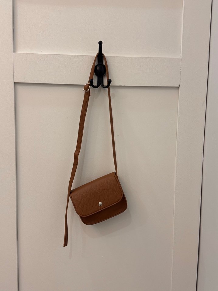 Kahverengi Deri Kadın Çanta - Görsel 2