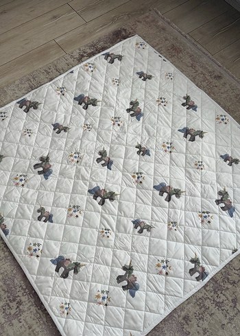 Nakışlı Çok Renkli Çocuk oyun halısı - Görsel 2