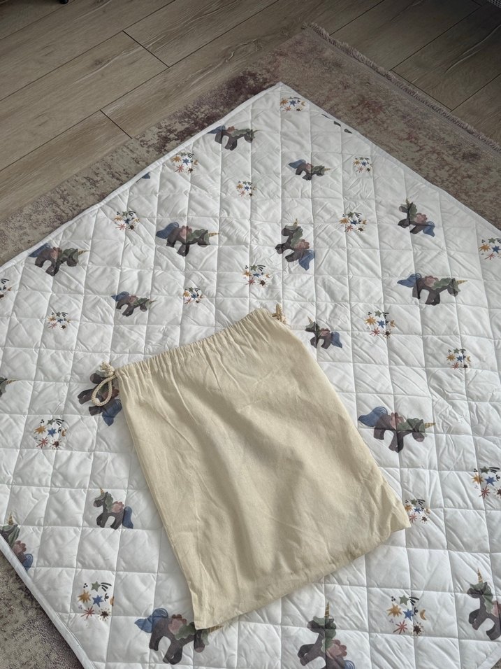 Nakışlı Çok Renkli Çocuk oyun halısı - Görsel 4