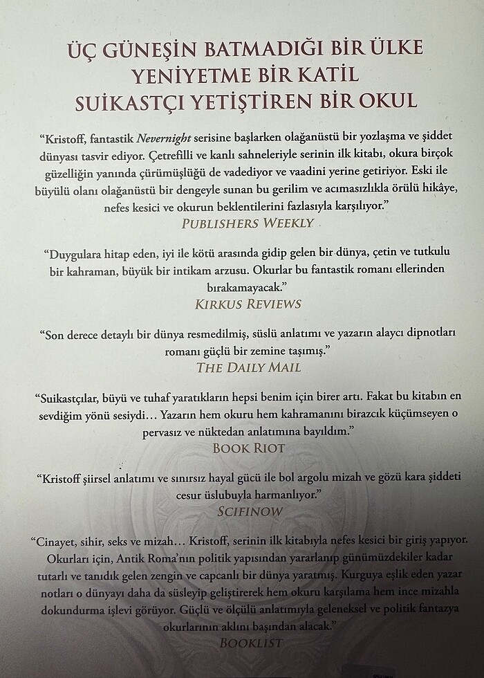 Nevernight 1 - Görsel 4