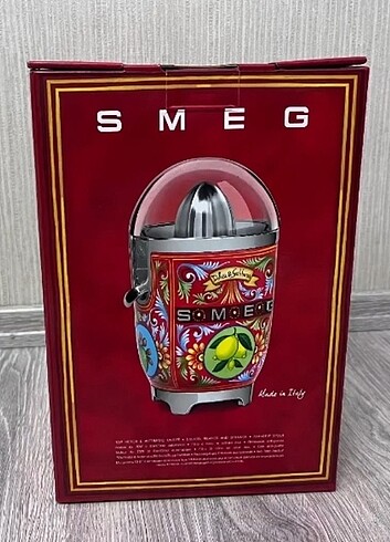 Smeg Dolce & Gabbana Narenciye Sıkacağı sıfır kutulu yeni ürün k