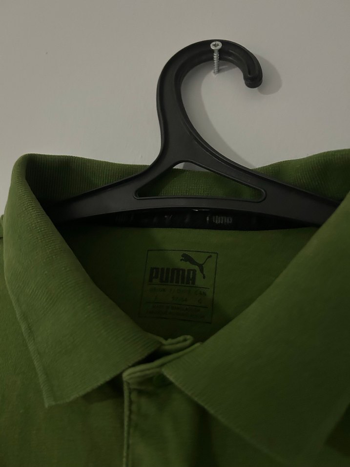 Puma Orijinal Haki Polo Tişört - Görsel 2