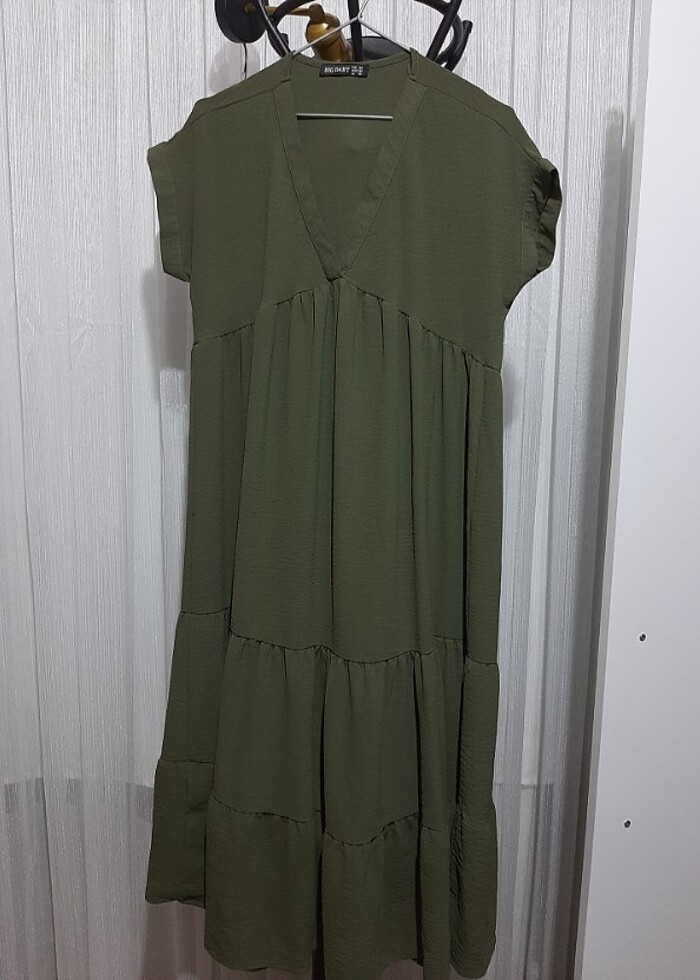 Bol kesim elbise - Görsel 2