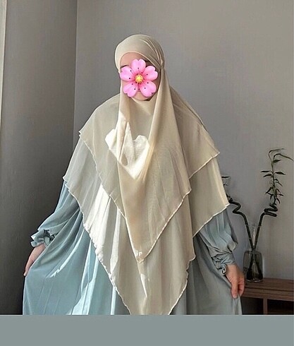 Şifon sufle khimar yenidir