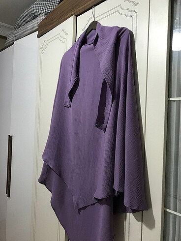 Beden Lila sufle khimar yenidir