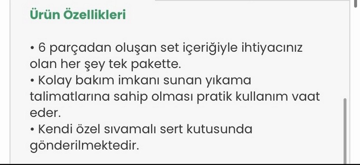 6 parça çift kişilik pike takımı gri - Görsel 3