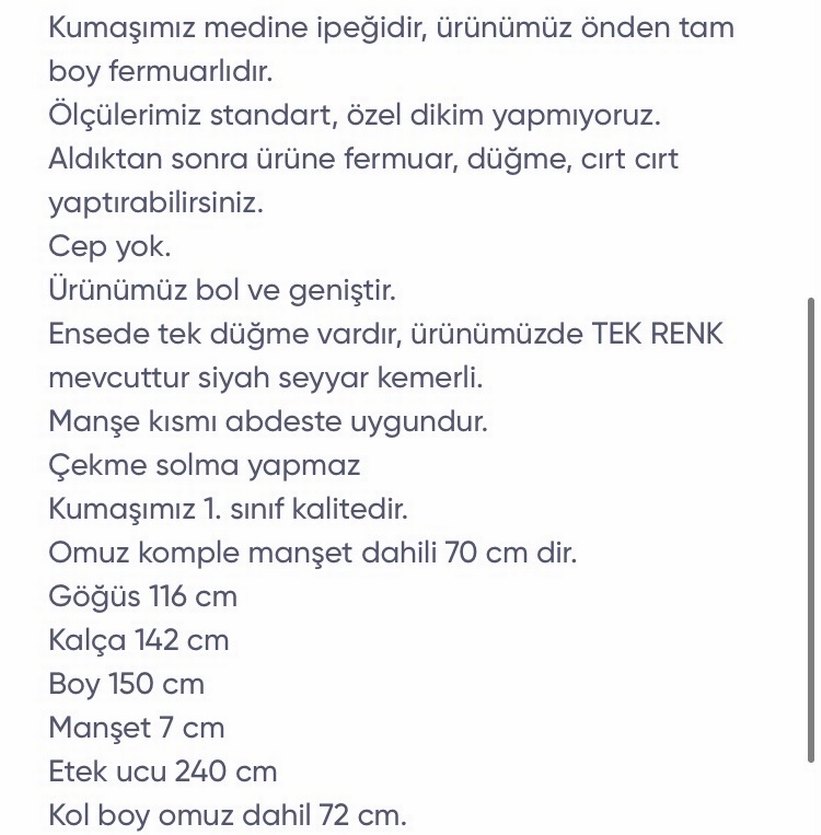 Siyah Şeritli Ferace elbise - Görsel 2