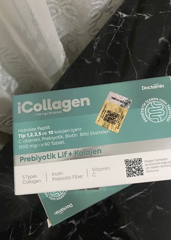 Diğer Doctamin iCollagen 1500 mg 90 Tablet