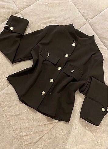 Hakim yaka blazer ceket