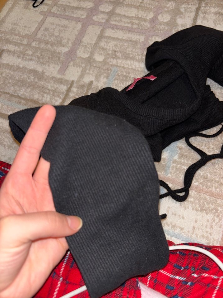 Siyah Uzun Kollu Kadın Bluz - Görsel 2